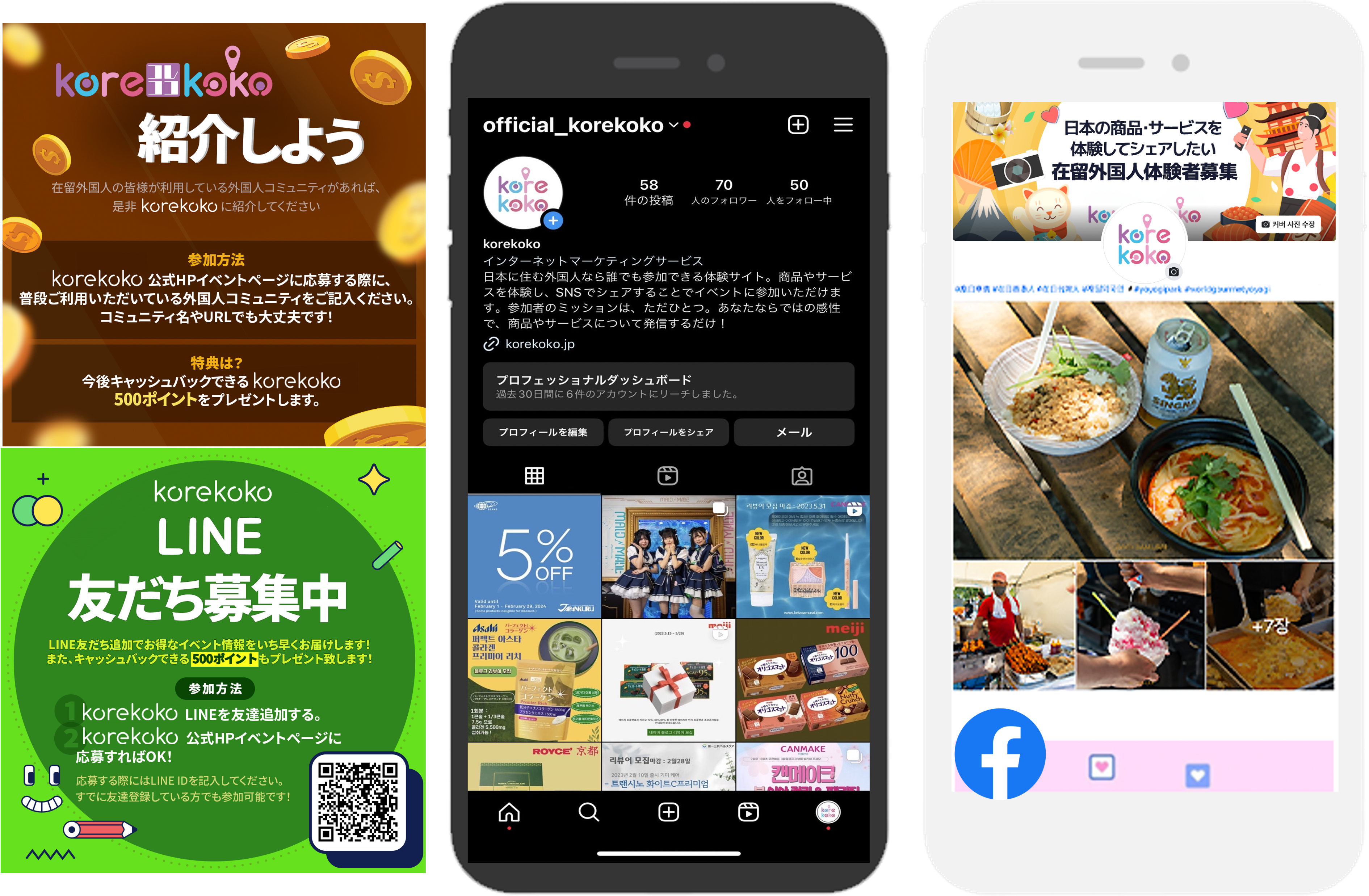 Korekoko sns